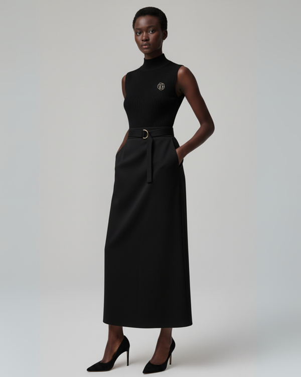 THE Perfect Satin Skirt