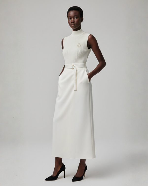 THE Perfect Satin Skirt