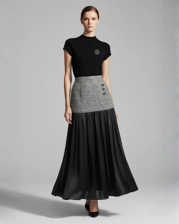 Three Layers Tweed skirt