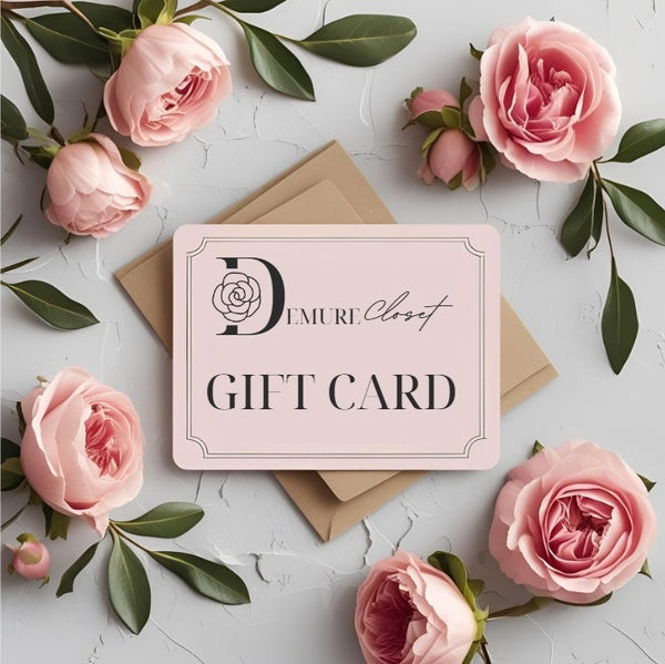 Treat someone special to a timeless piece from Demure Closet.